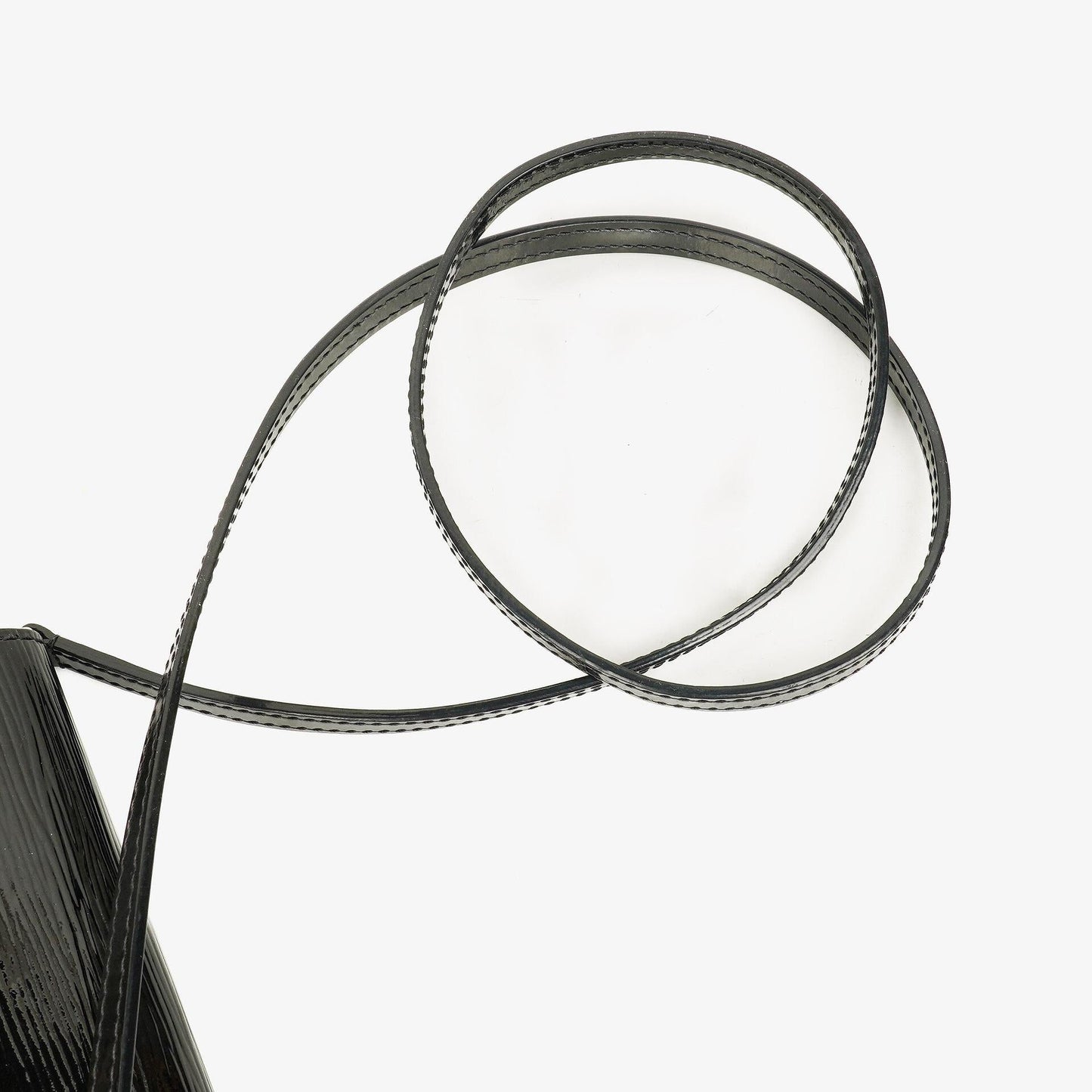 Louis Vuitton Louise PM Tasche aus schwarzem Electric Epi Leder