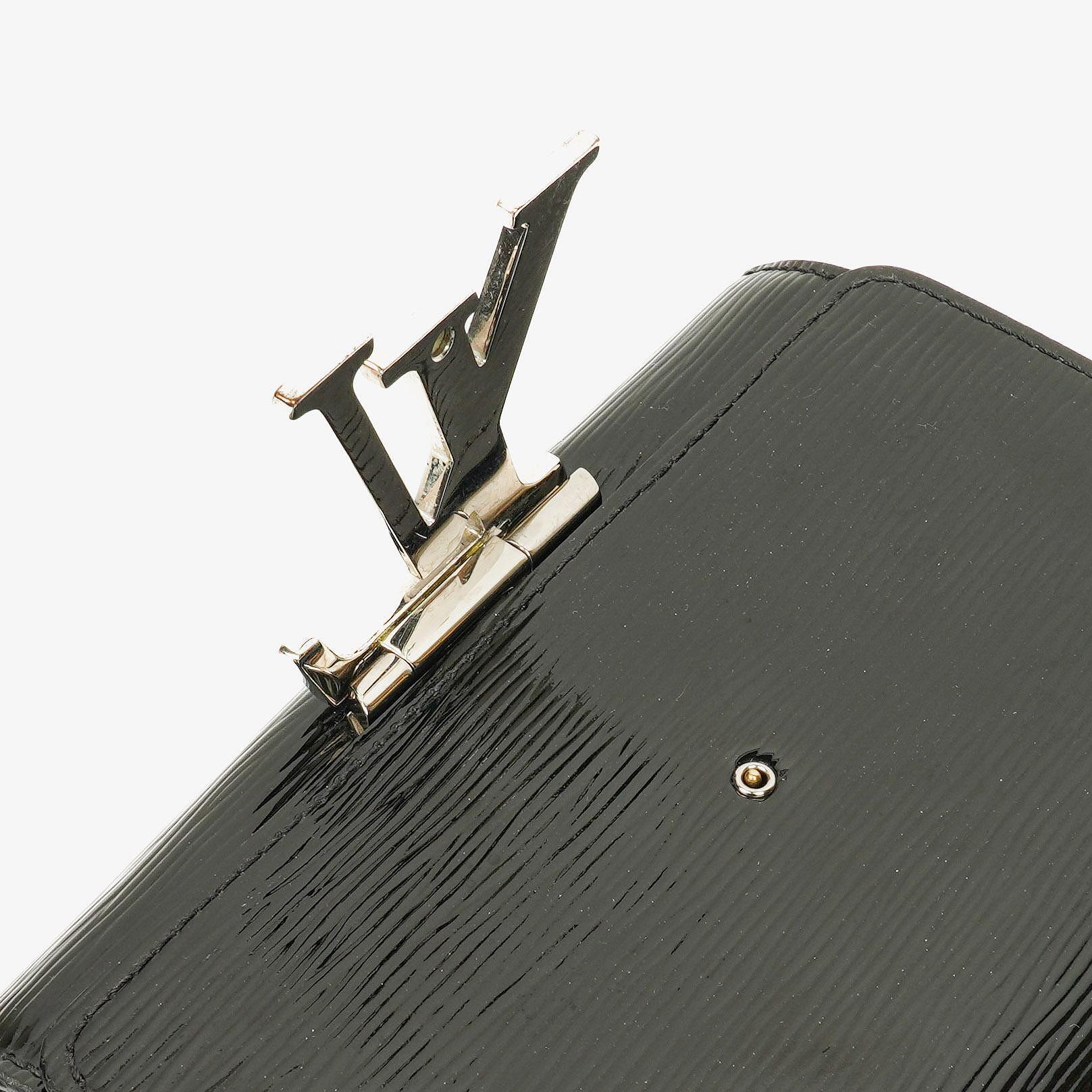 Louis Vuitton Louise PM Tasche aus schwarzem Electric Epi Leder