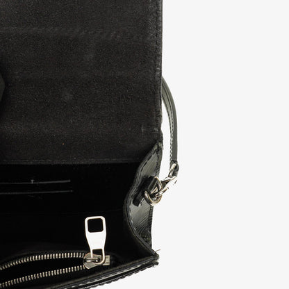 Louis Vuitton Louise PM Tasche aus schwarzem Electric Epi Leder