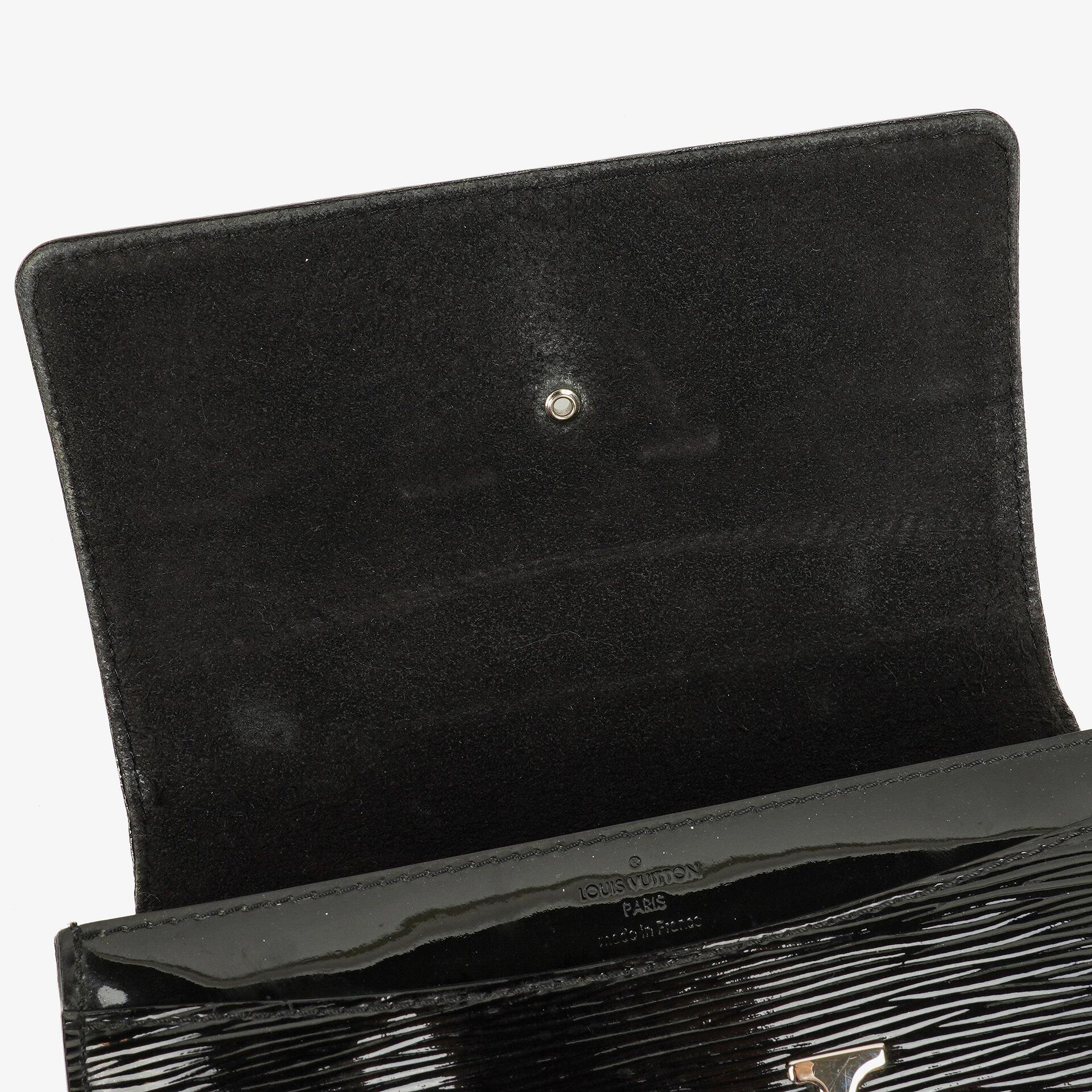 Louis Vuitton Louise PM Tasche aus schwarzem Electric Epi Leder