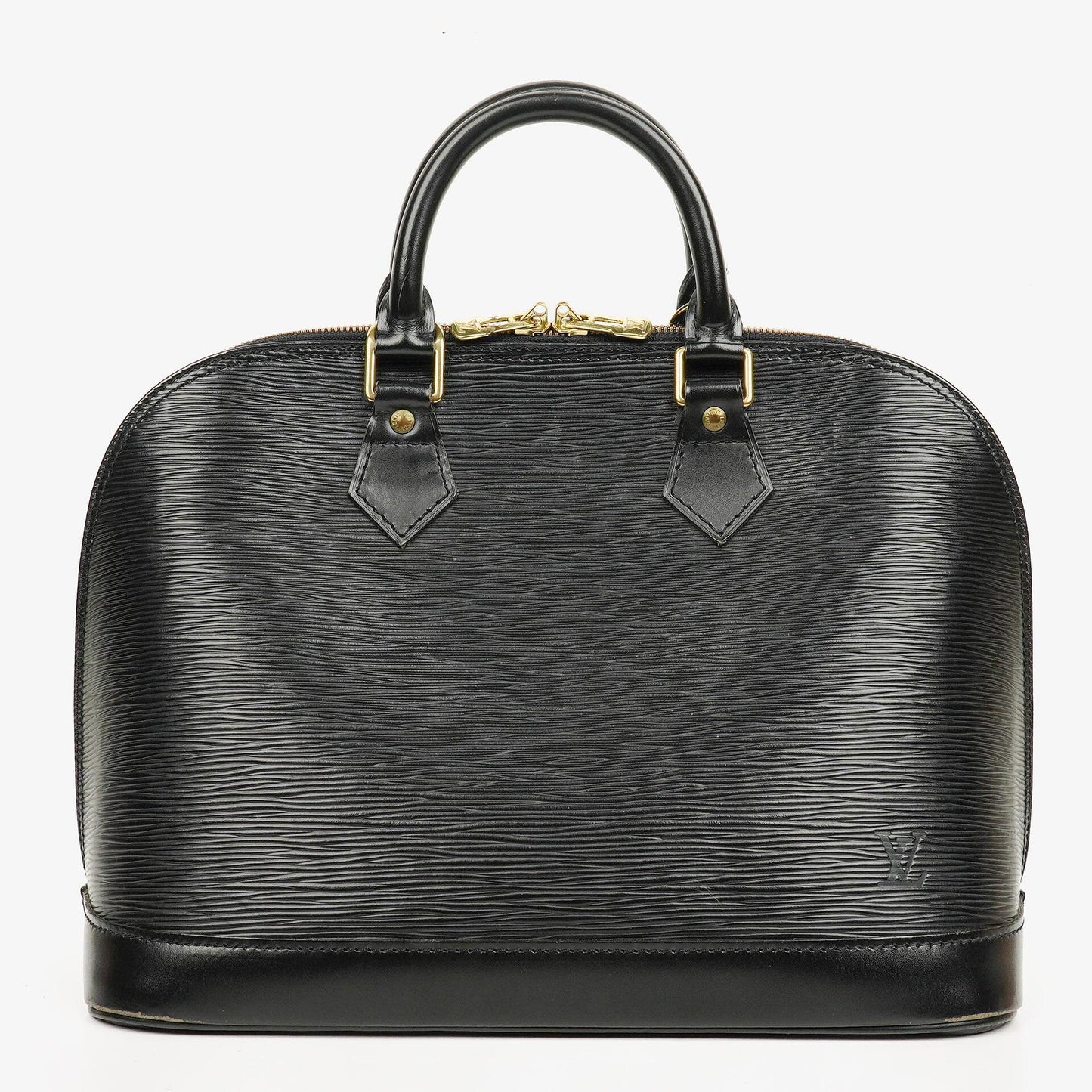 Louis Vuitton Alma PM Handtasche aus schwarzem Epi Leder