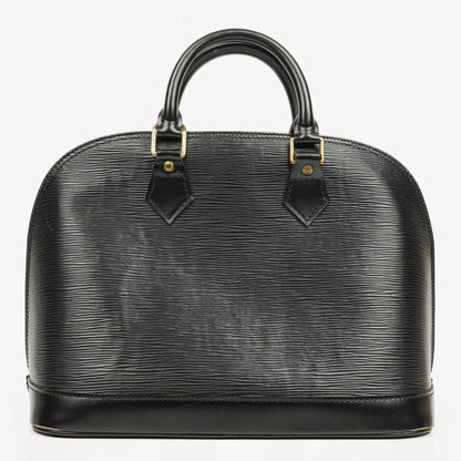 Louis Vuitton Alma PM Handtasche aus schwarzem Epi Leder