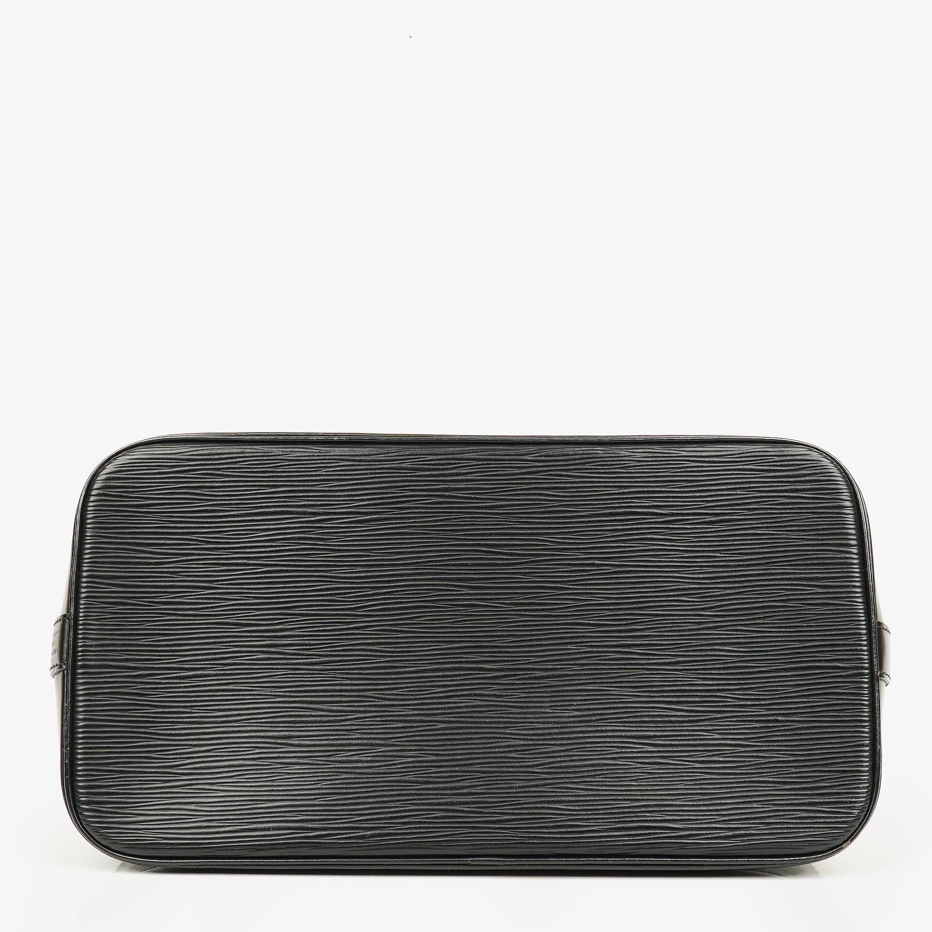 Louis Vuitton Alma PM Handtasche aus schwarzem Epi Leder