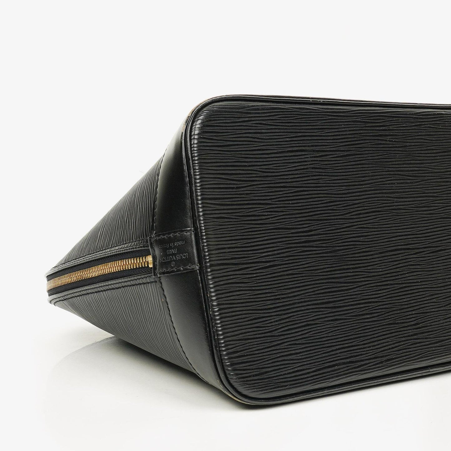 Louis Vuitton Alma PM Handtasche aus schwarzem Epi Leder