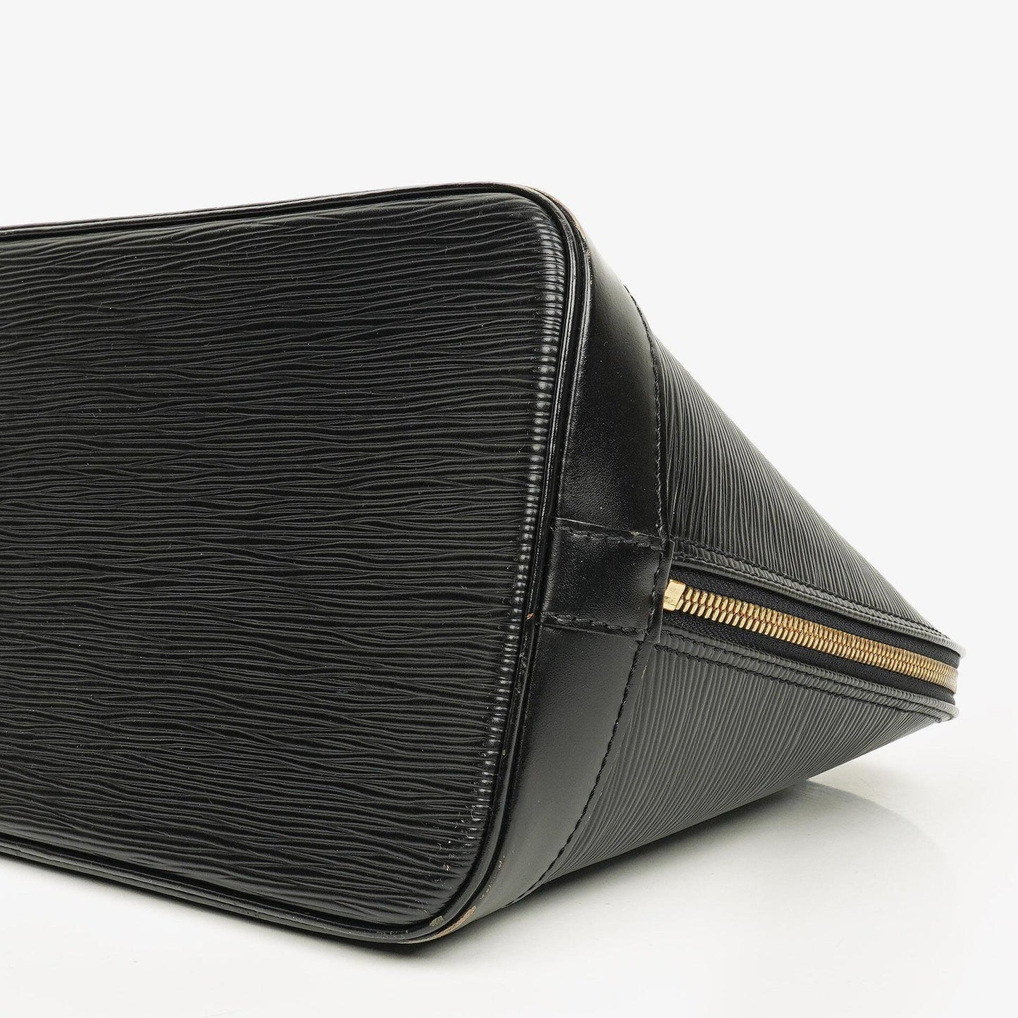 Louis Vuitton Alma PM Handtasche aus schwarzem Epi Leder