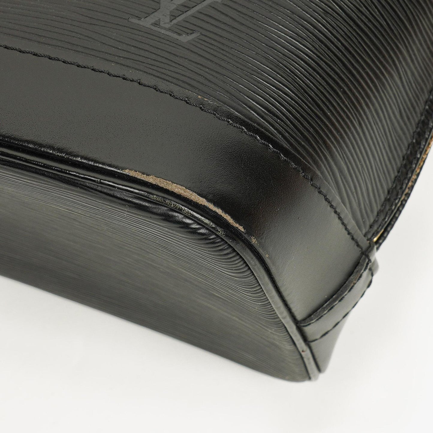 Louis Vuitton Alma PM Handtasche aus schwarzem Epi Leder