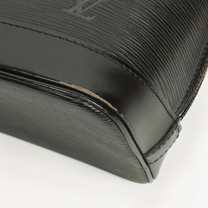 Louis Vuitton Alma PM Handtasche aus schwarzem Epi Leder