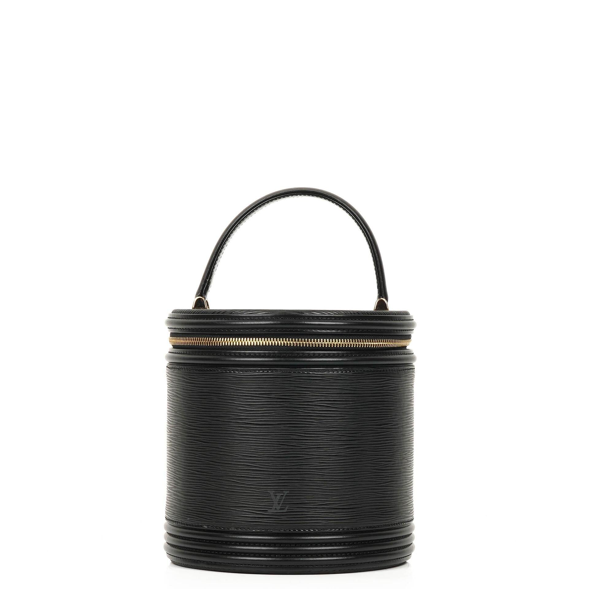 Louis Vuitton Schwarze Epi Leder Cannes Handtasche Sehr gut