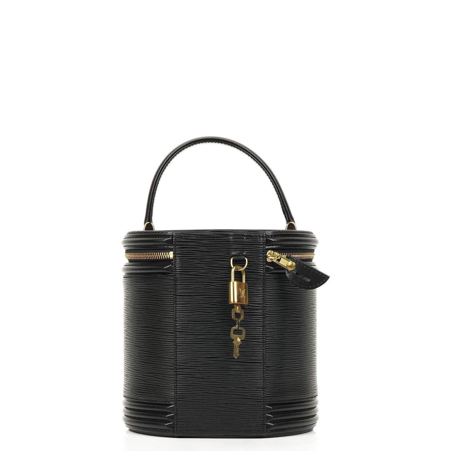 Louis Vuitton Schwarze Epi Leder Cannes Handtasche Sehr gut