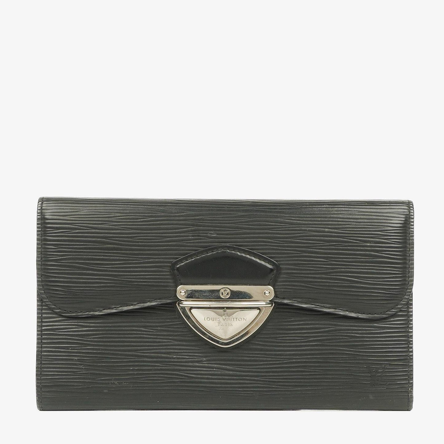 Louis Vuitton Eugenie Geldbörse aus schwarzem Epi Leder