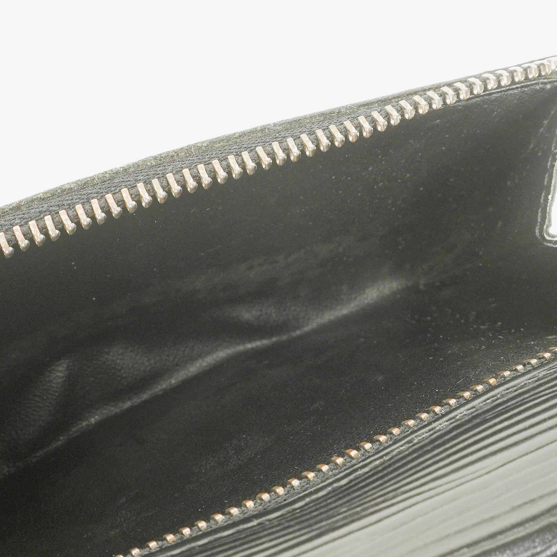 Louis Vuitton Eugenie Geldbörse aus schwarzem Epi Leder