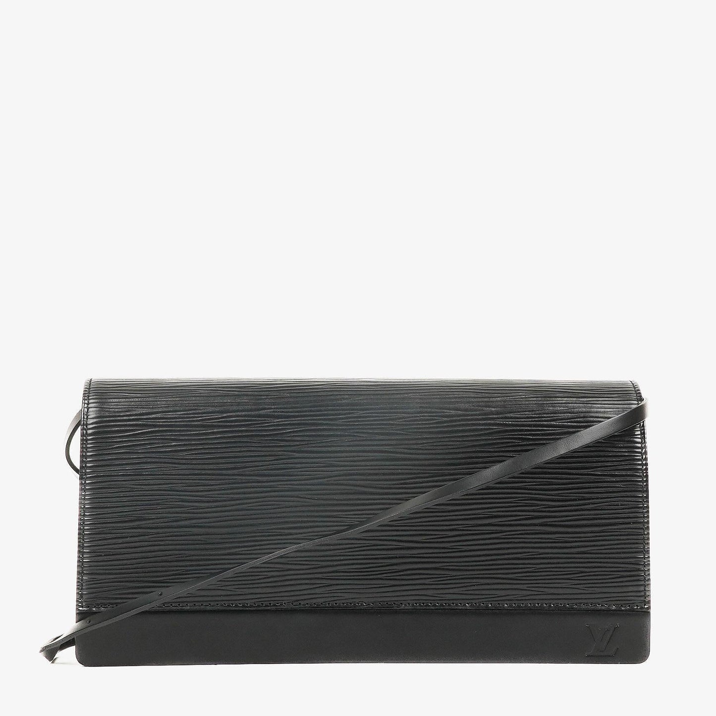 Louis Vuitton Honfleur Tasche aus schwarzem Epi Leder