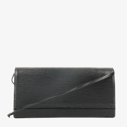 Louis Vuitton Honfleur Tasche aus schwarzem Epi Leder