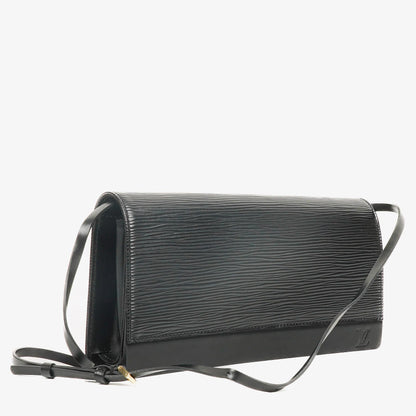 Louis Vuitton Honfleur Tasche aus schwarzem Epi Leder