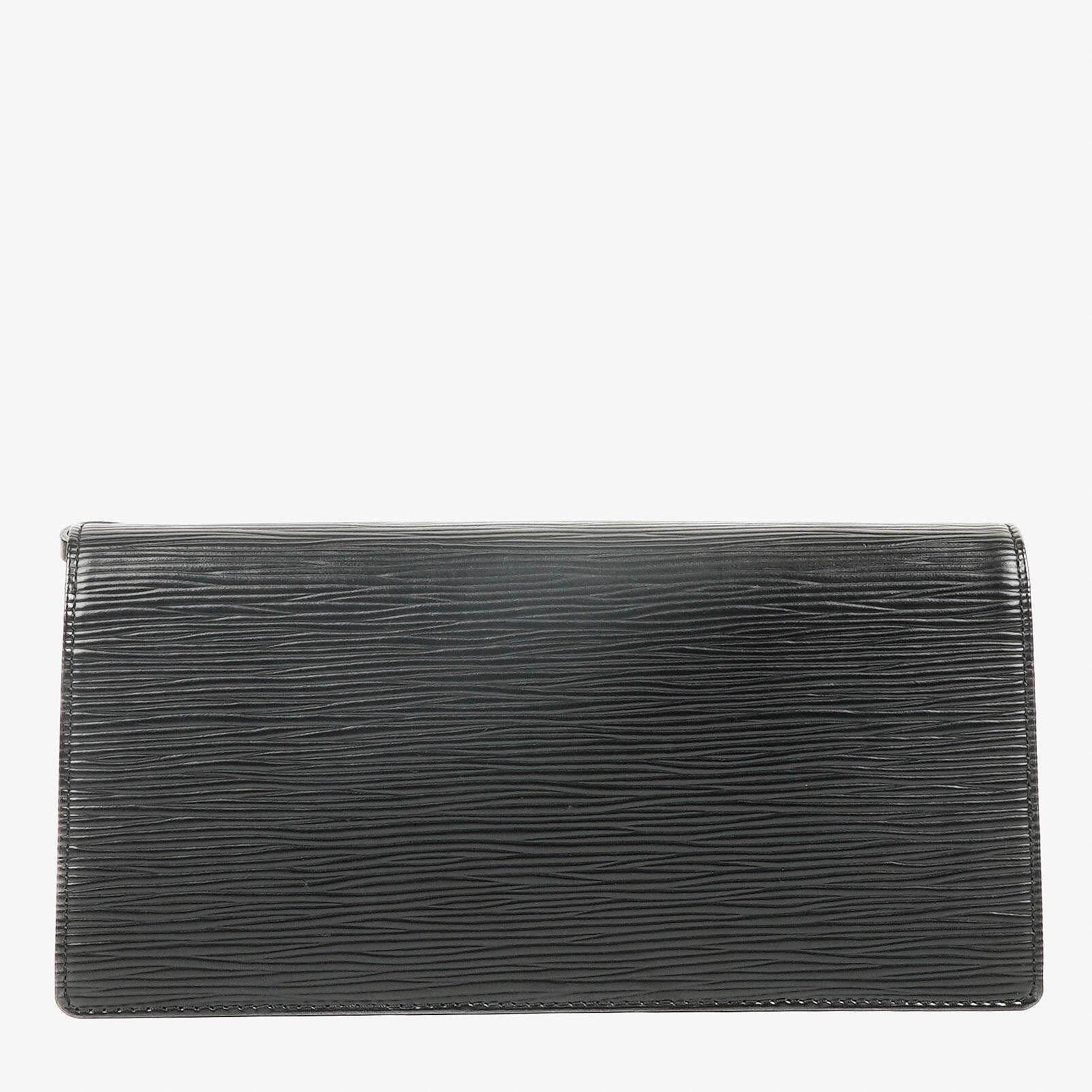 Louis Vuitton Honfleur Tasche aus schwarzem Epi Leder