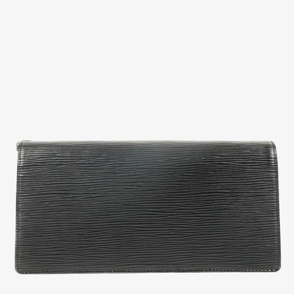 Louis Vuitton Honfleur Tasche aus schwarzem Epi Leder