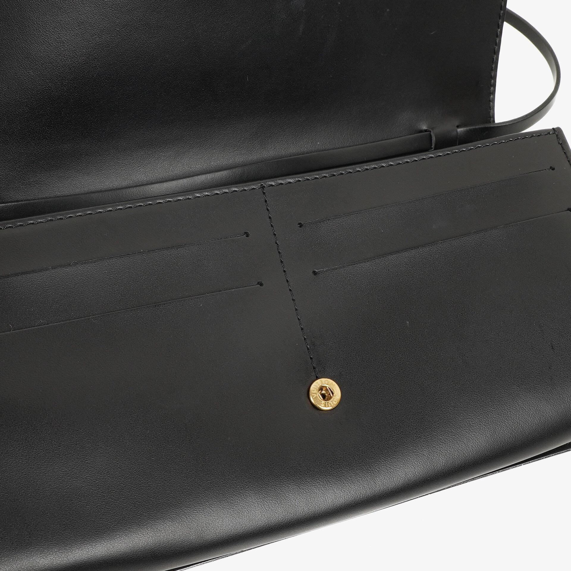 Louis Vuitton Honfleur Tasche aus schwarzem Epi Leder