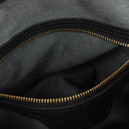 Louis Vuitton Petit Bucket Bag aus schwarzem Epi Leder