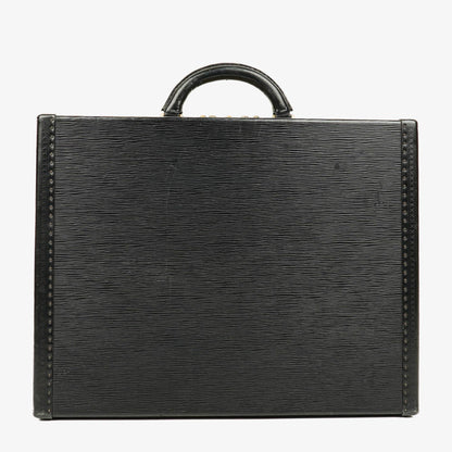 Louis Vuitton President Aktentasche aus schwarzem Epi Leder