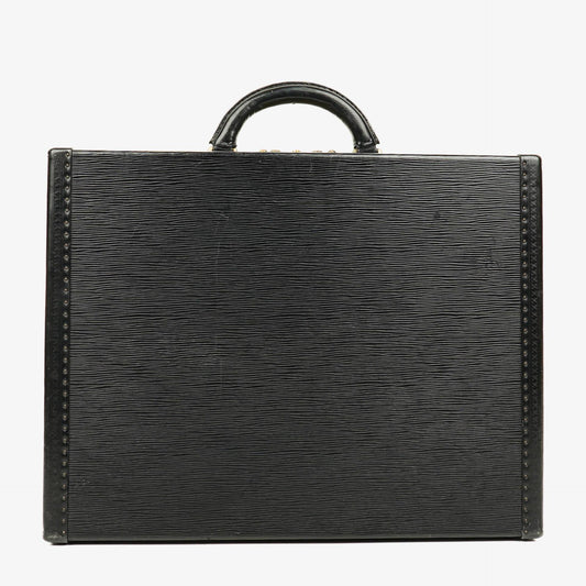 Louis Vuitton President Aktentasche aus schwarzem Epi Leder
