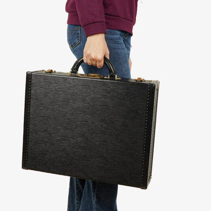Louis Vuitton President Aktentasche aus schwarzem Epi Leder
