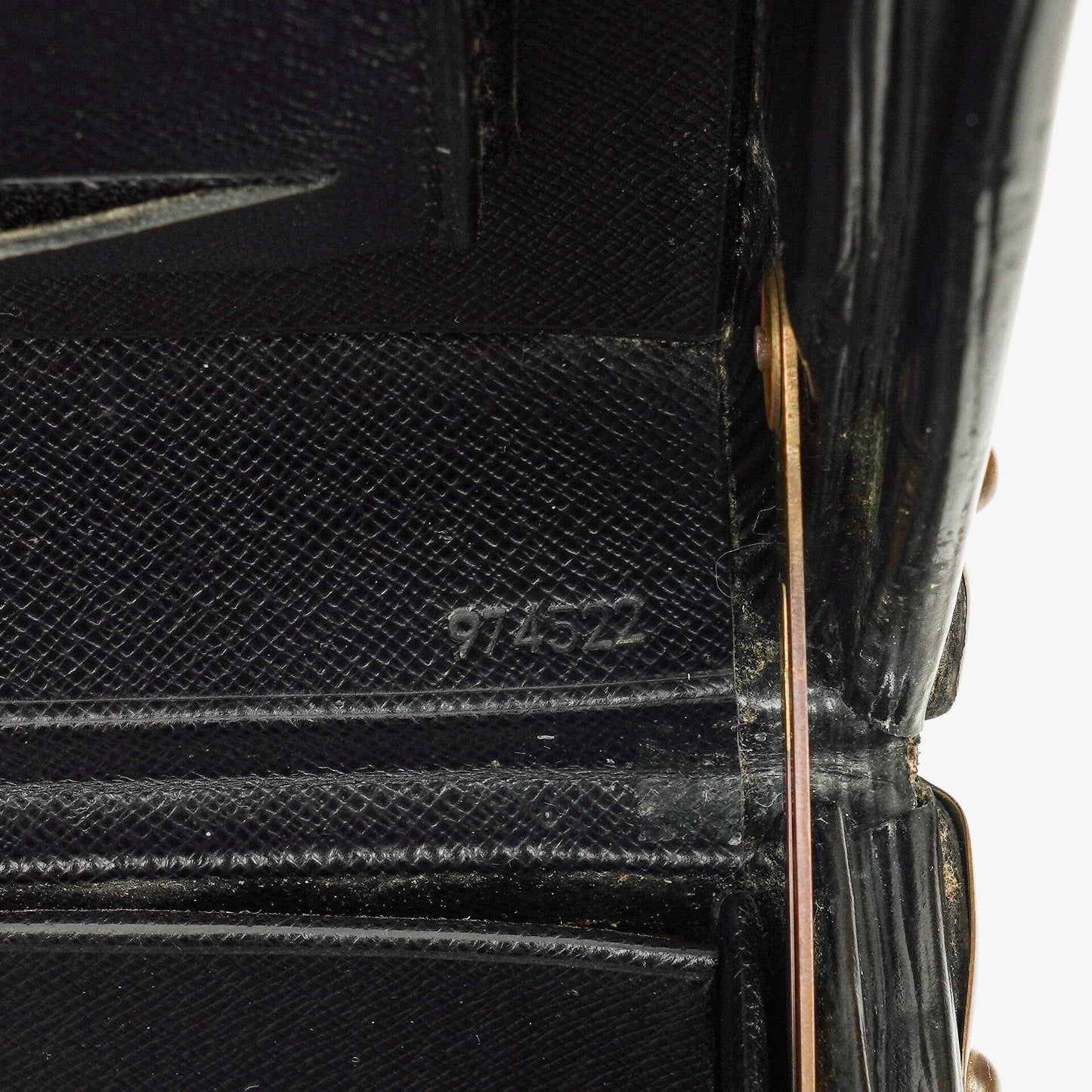 Louis Vuitton President Aktentasche aus schwarzem Epi Leder
