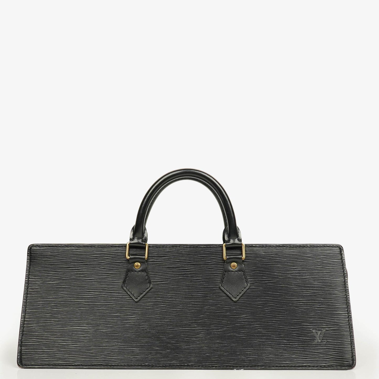 Louis Vuitton Sac Triangle Tasche aus schwarzem Epi-Leder