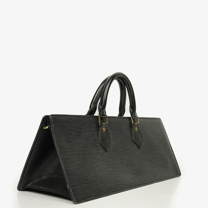 Louis Vuitton Sac Triangle Tasche aus schwarzem Epi-Leder