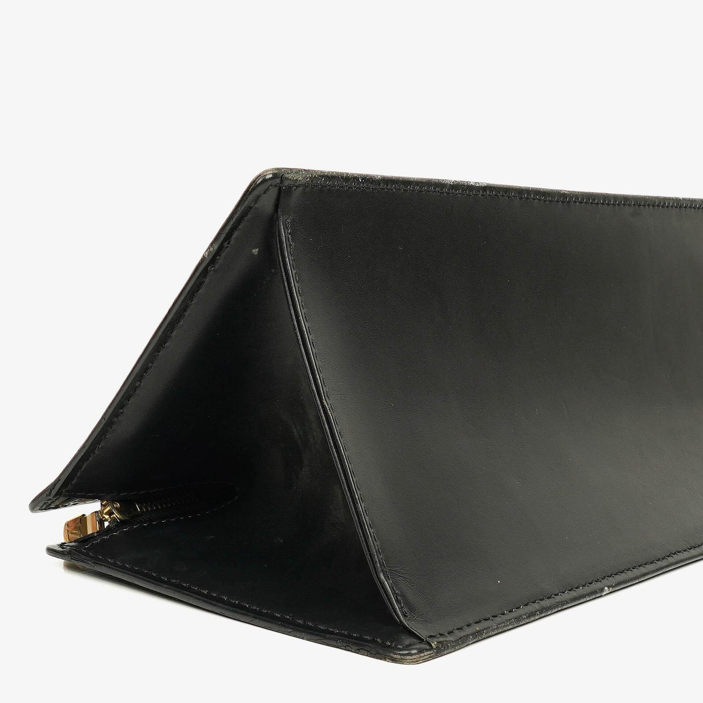 Louis Vuitton Sac Triangle Tasche aus schwarzem Epi-Leder