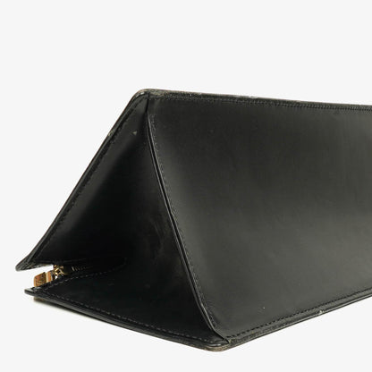 Louis Vuitton Sac Triangle Tasche aus schwarzem Epi-Leder