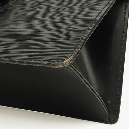 Louis Vuitton Sac Triangle Tasche aus schwarzem Epi-Leder