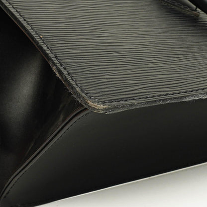 Louis Vuitton Sac Triangle Tasche aus schwarzem Epi-Leder