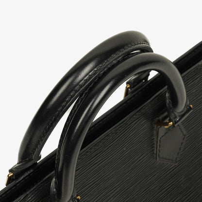 Louis Vuitton Sac Triangle Tasche aus schwarzem Epi-Leder