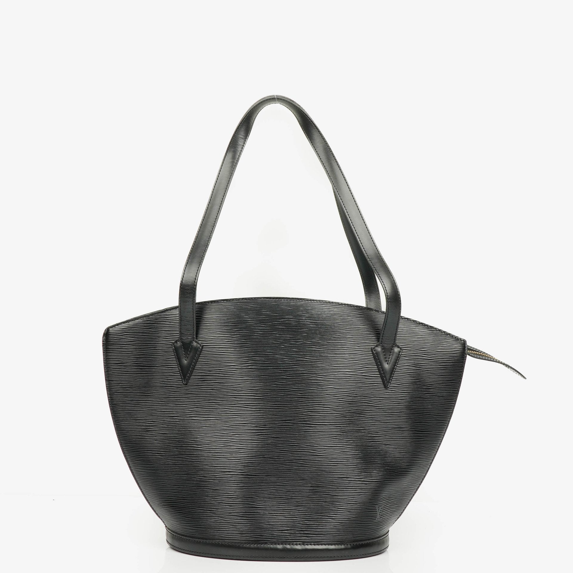 Louis Vuitton Saint Jacques GM Schultertasche aus schwarzem Epi-Leder