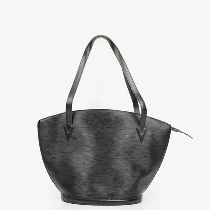 Louis Vuitton Saint Jacques GM Schultertasche aus schwarzem Epi-Leder