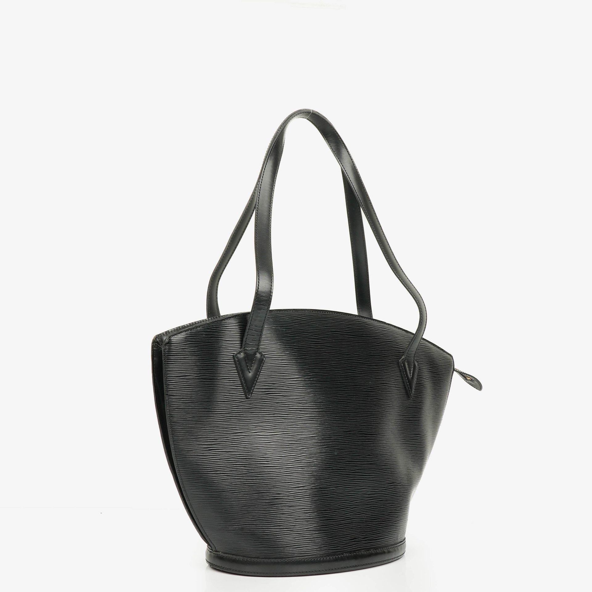 Louis Vuitton Saint Jacques GM Schultertasche aus schwarzem Epi-Leder