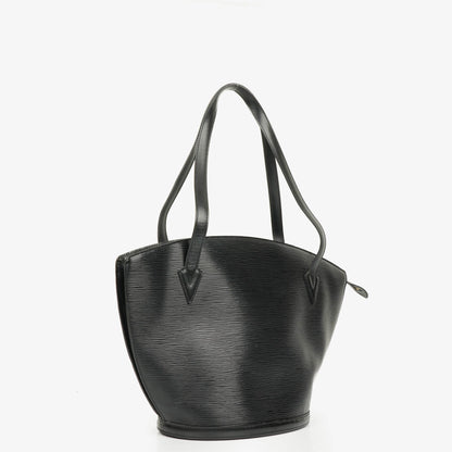 Louis Vuitton Saint Jacques GM Schultertasche aus schwarzem Epi-Leder