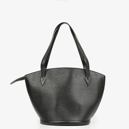 Louis Vuitton Saint Jacques GM Schultertasche aus schwarzem Epi-Leder