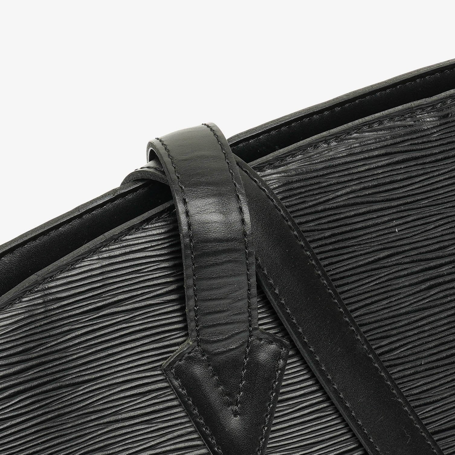 Louis Vuitton Saint Jacques GM Schultertasche aus schwarzem Epi-Leder