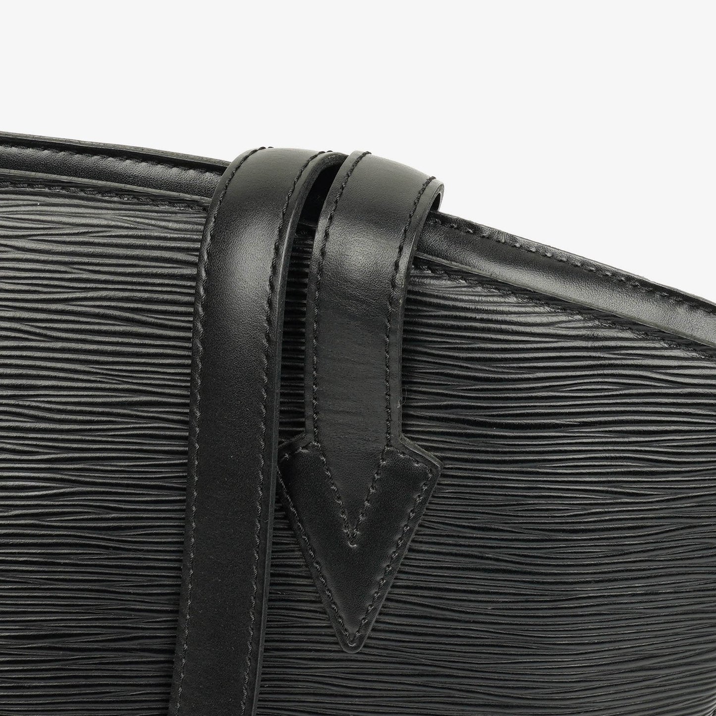 Louis Vuitton Saint Jacques GM Schultertasche aus schwarzem Epi-Leder
