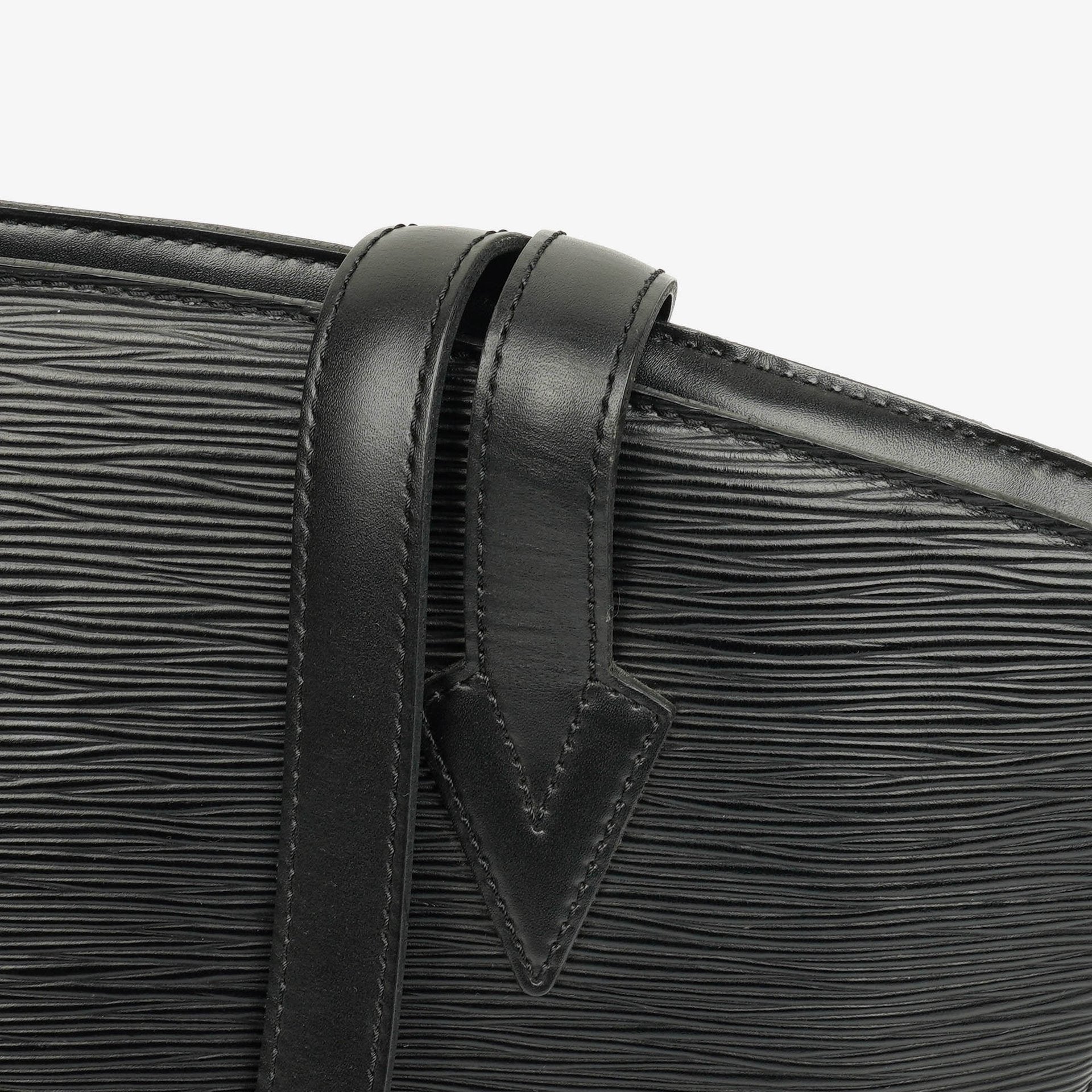 Louis Vuitton Saint Jacques GM Schultertasche aus schwarzem Epi-Leder