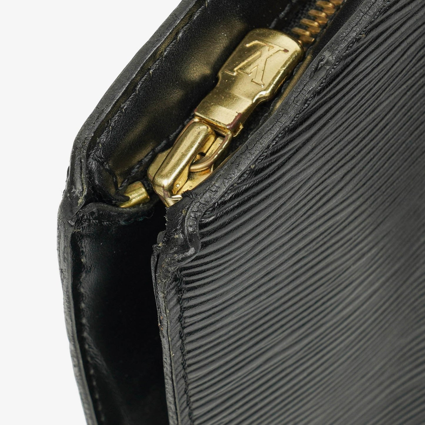 Louis Vuitton Saint Jacques GM Schultertasche aus schwarzem Epi-Leder