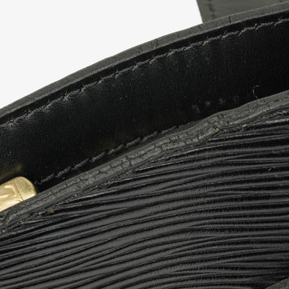 Louis Vuitton Saint Jacques GM Schultertasche aus schwarzem Epi-Leder
