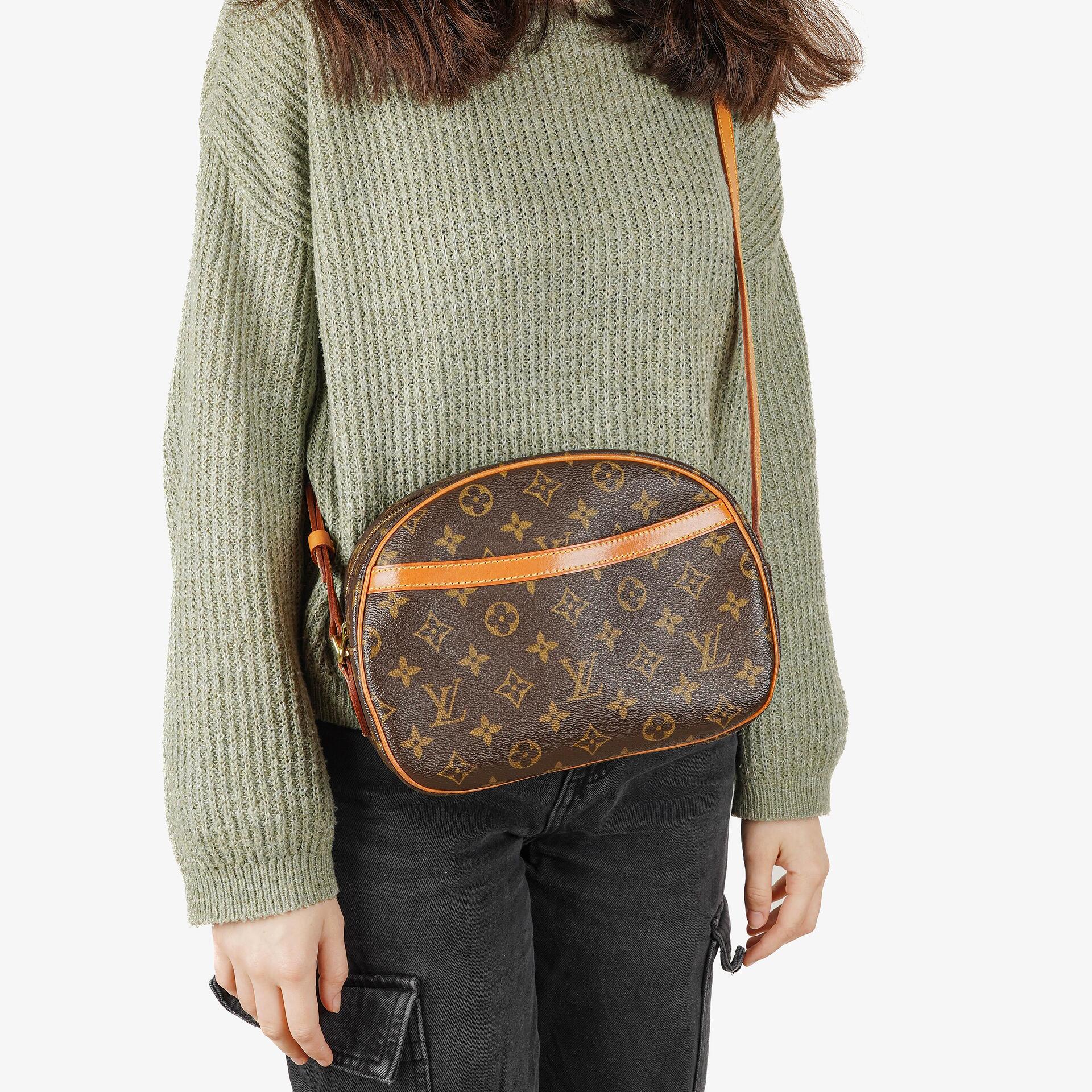 Louis Vuitton Blois Schultertasche aus Monogram Canvas