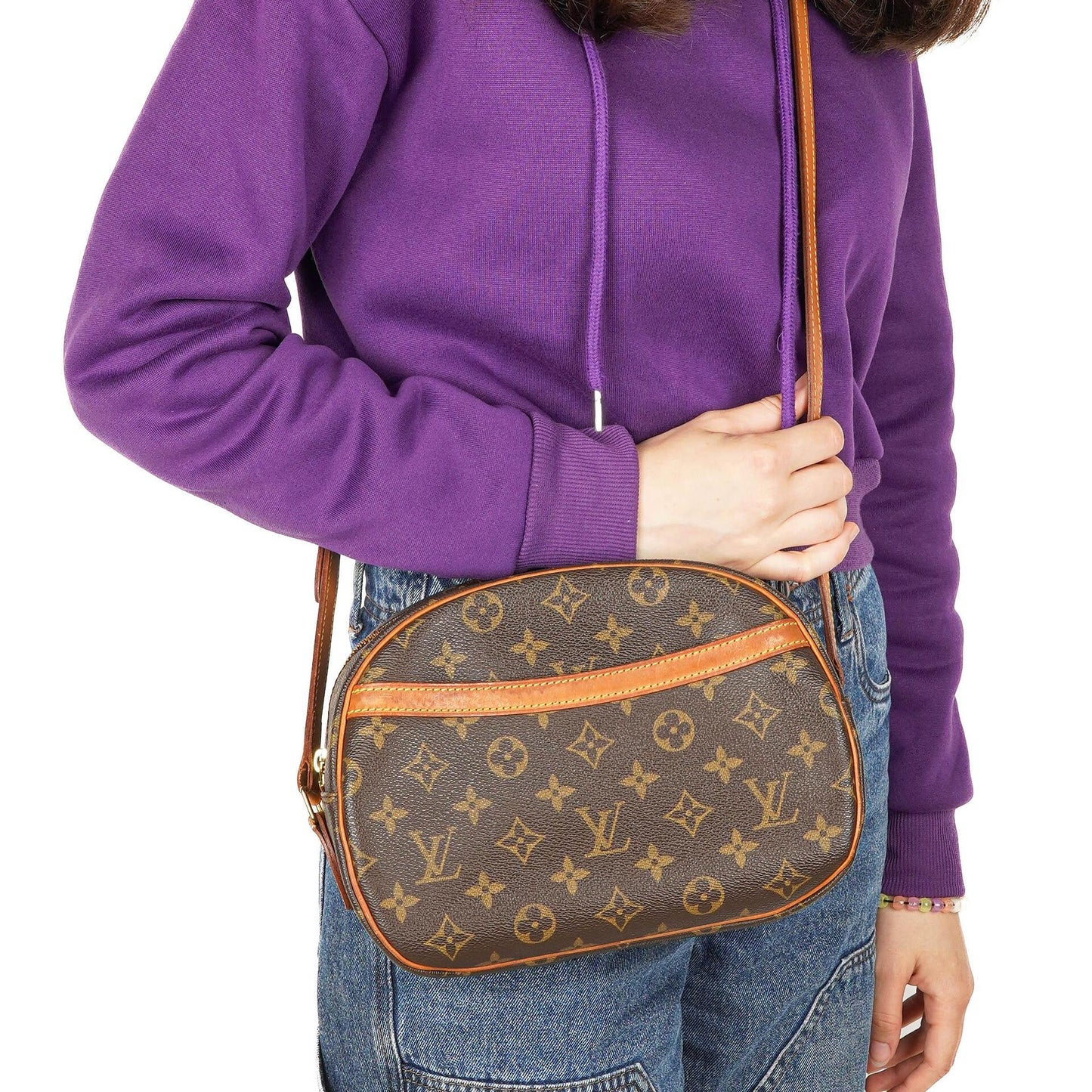 Louis Vuitton Blois Schultertasche aus Monogram Canvas