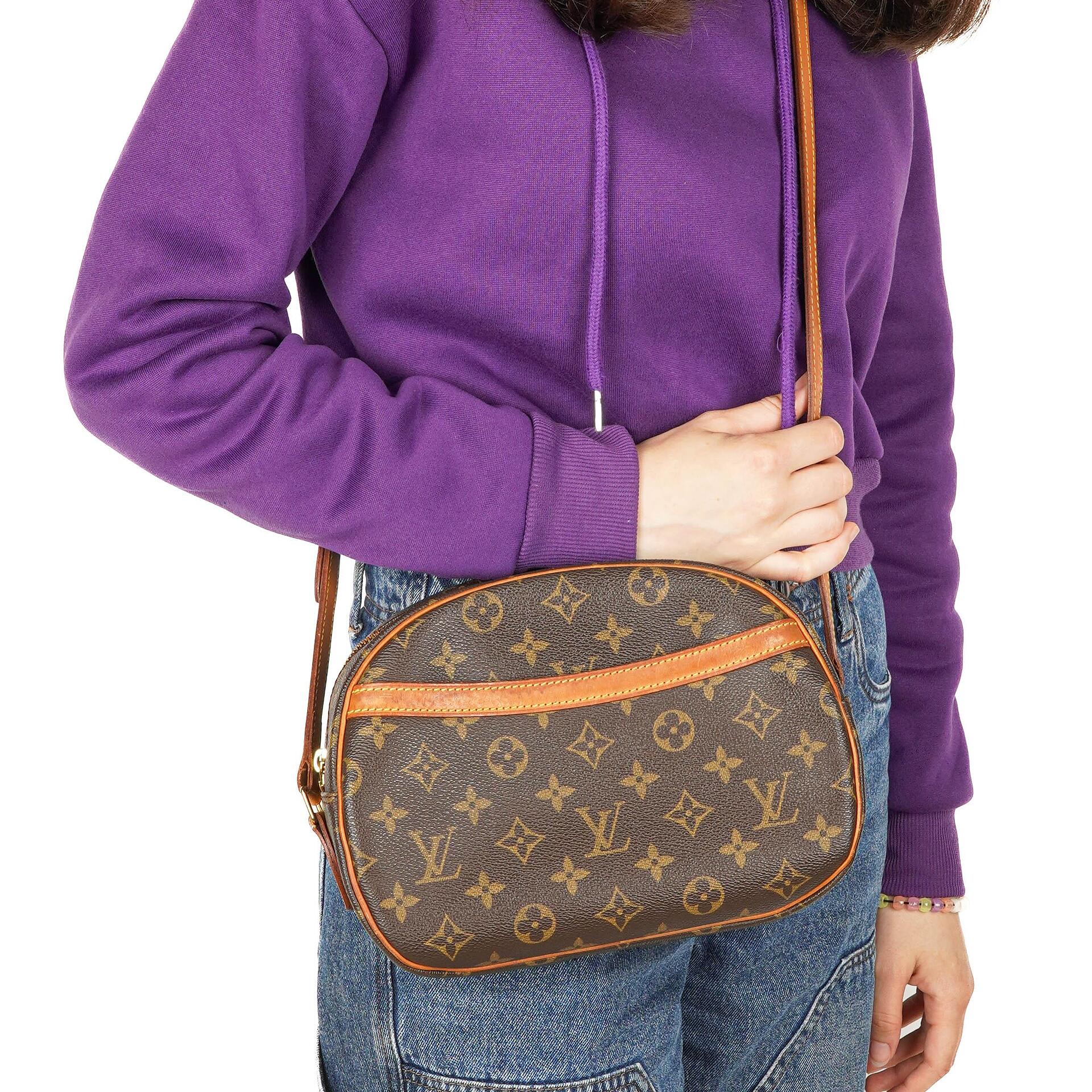 Louis Vuitton Blois Schultertasche aus Monogram Canvas
