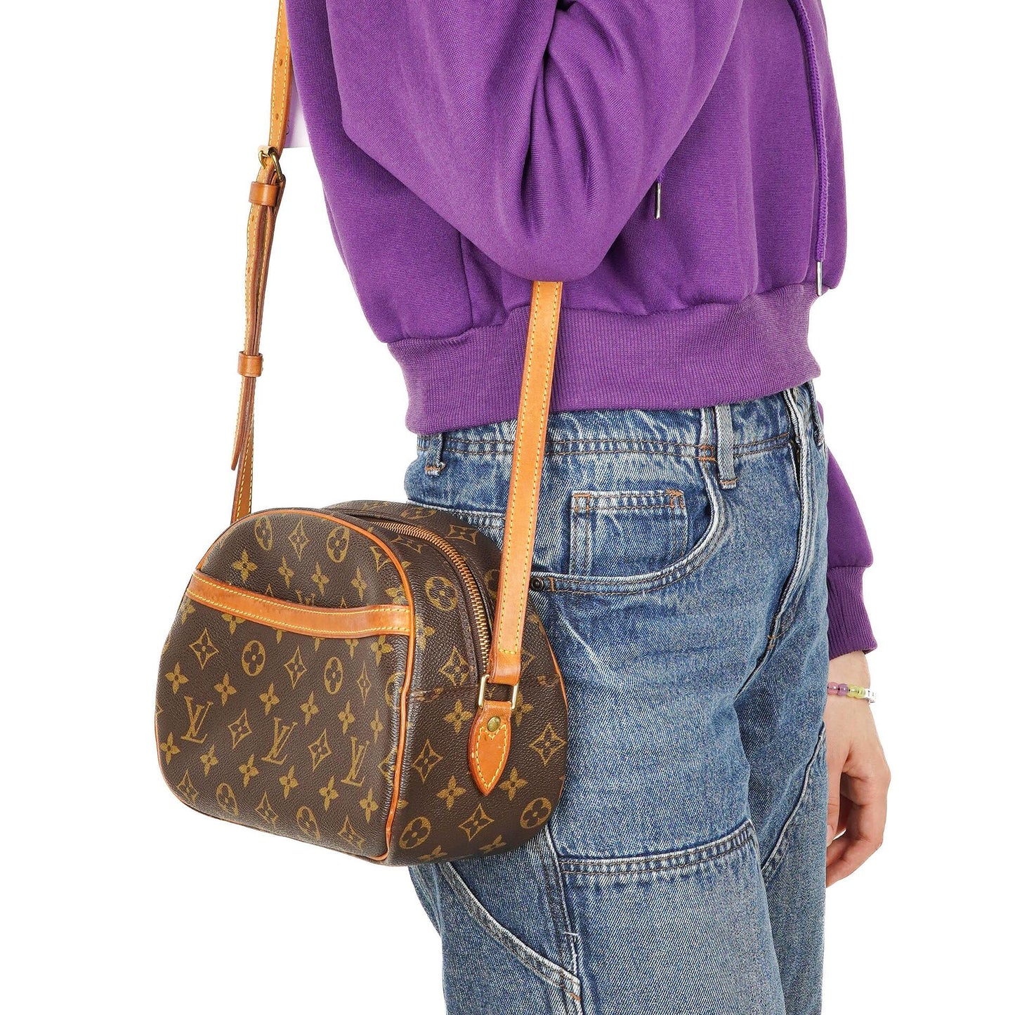 Louis Vuitton Blois Schultertasche aus Monogram Canvas