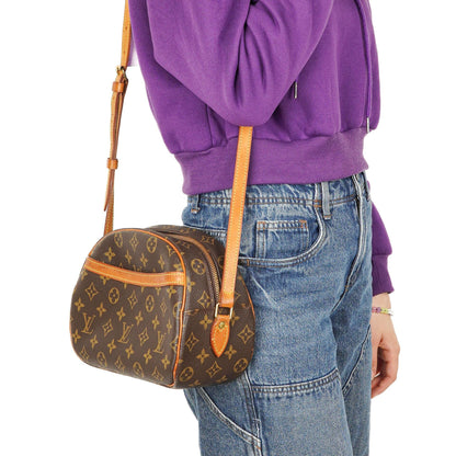 Louis Vuitton Blois Schultertasche aus Monogram Canvas