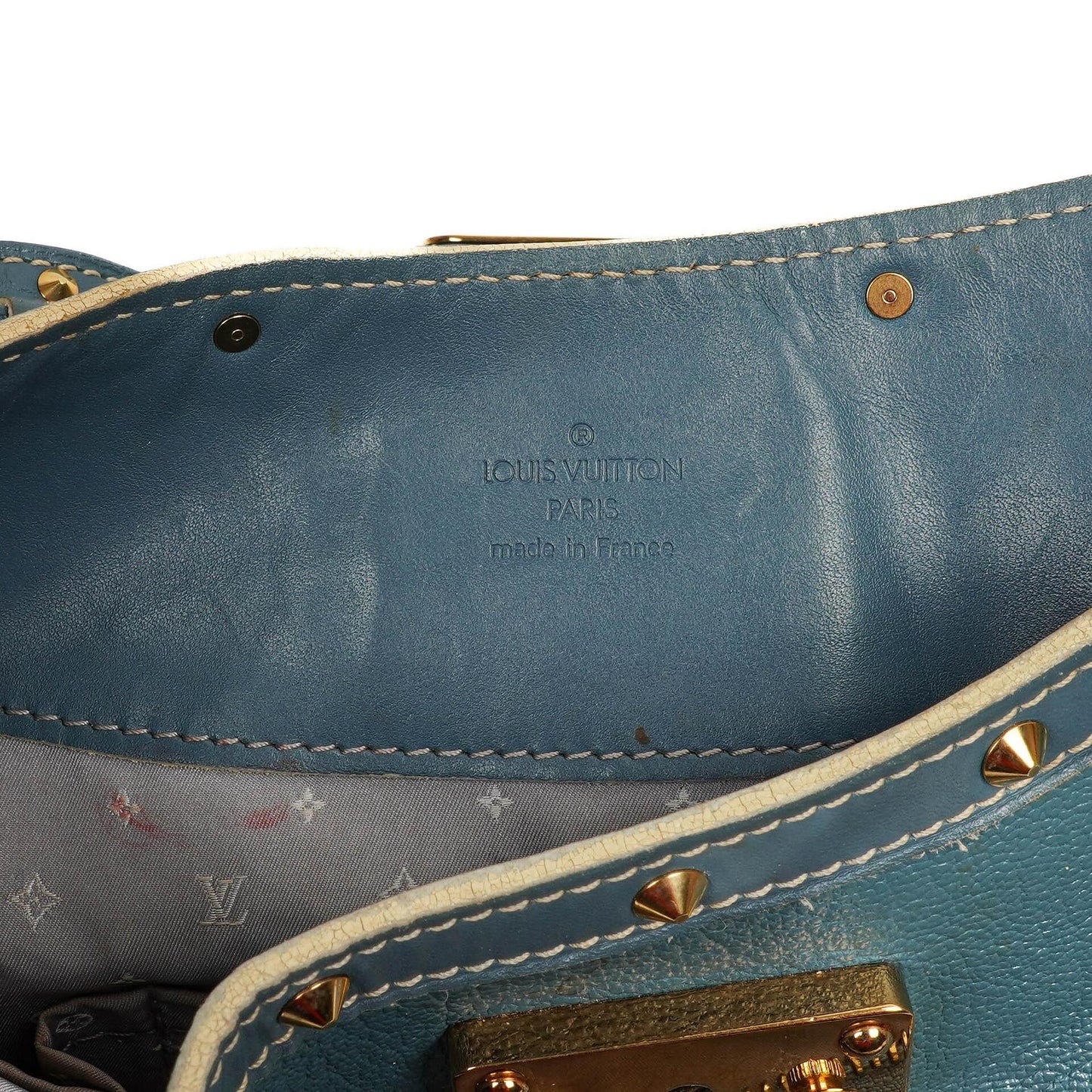 Louis Vuitton Blaue Suhali L' Affriolant Tasche, 2004