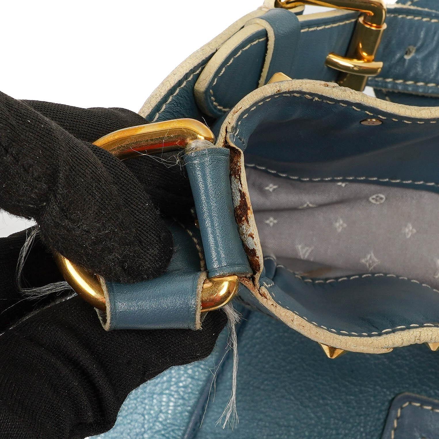 Louis Vuitton Blaue Suhali L' Affriolant Tasche, 2004